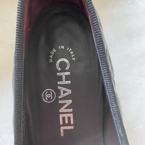 Chanel ballet flats size 8 1/2 (38 1/2)